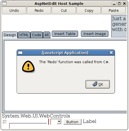 Screenshot of a function call