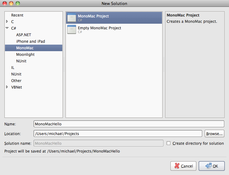 create program for mac in c#