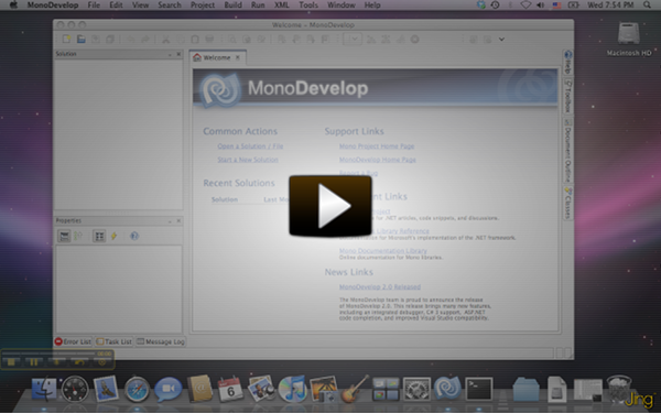 Screencast of Moonlight on Mac